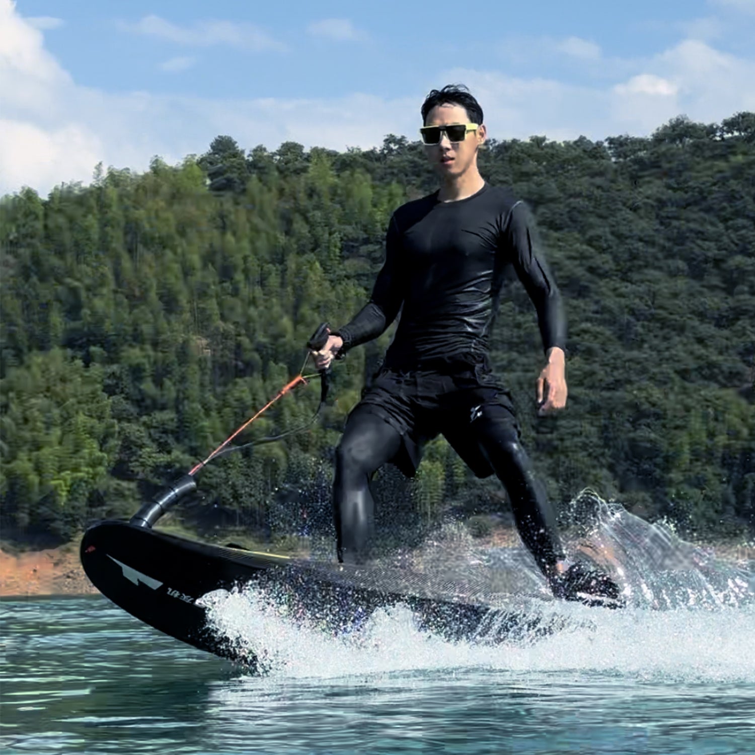oil powered surfboard