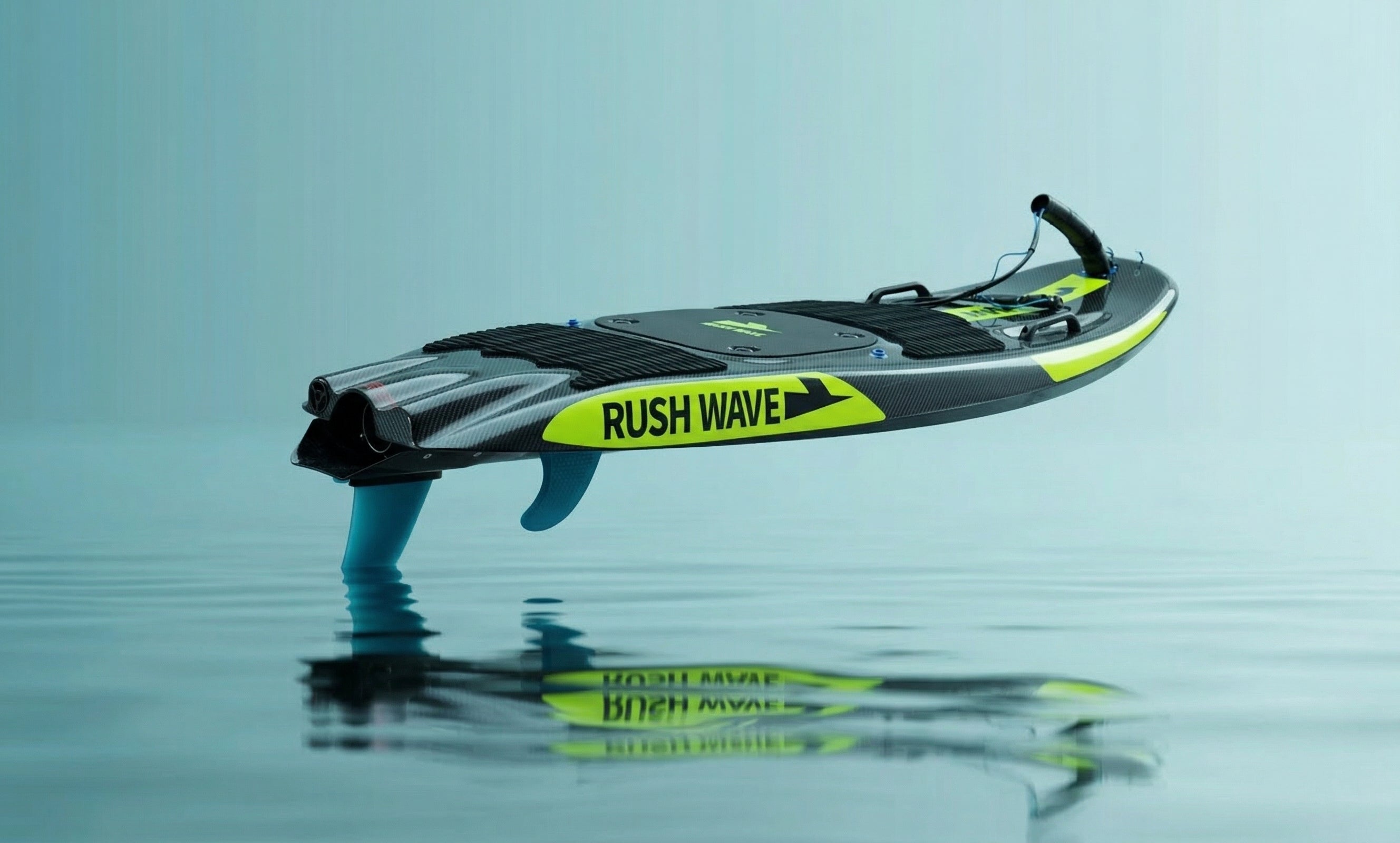 RUSH WAVE | Gasoline Powered EFI Surfboard | 110CC | RAPTOR EFI 02