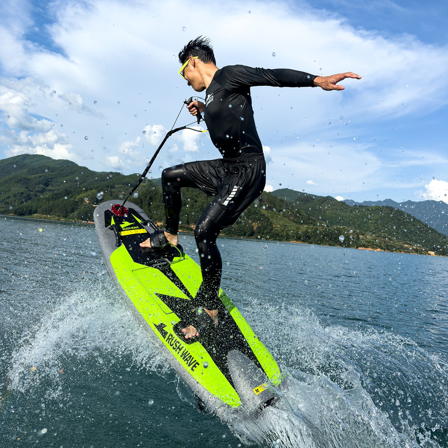 RUSHWAVE|ElectricSurfboard|RIDERPro15KW|Best